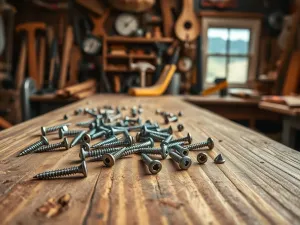 Wkręty do drewna twardego – co wyróżnia modele ciesielskie