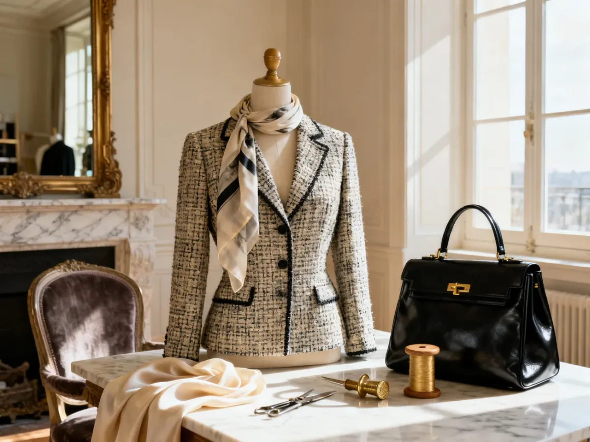 Eleganckie akcesoria i ubrania inspirowane francuskim luksusem w atelier